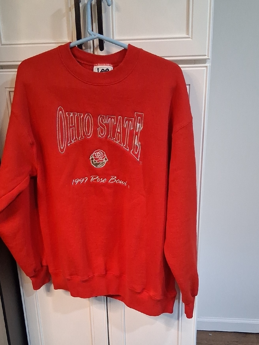 Vintage Lee Sport Ohio State Red Rose Bowl Crewneck Sweatshirt